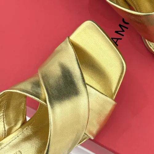 Cheap Salvatore Ferragamo Slippers For Women #1431947 Replica Wholesale [$108.00 USD] [ITEM#1431947] on Replica Salvatore Ferragamo Slippers