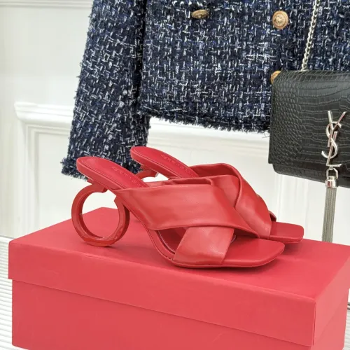 Cheap Salvatore Ferragamo Slippers For Women #1431948 Replica Wholesale [$108.00 USD] [ITEM#1431948] on Replica Salvatore Ferragamo Slippers