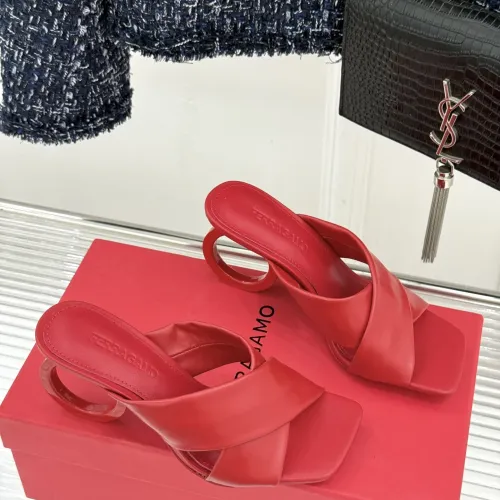 Cheap Salvatore Ferragamo Slippers For Women #1431948 Replica Wholesale [$108.00 USD] [ITEM#1431948] on Replica Salvatore Ferragamo Slippers