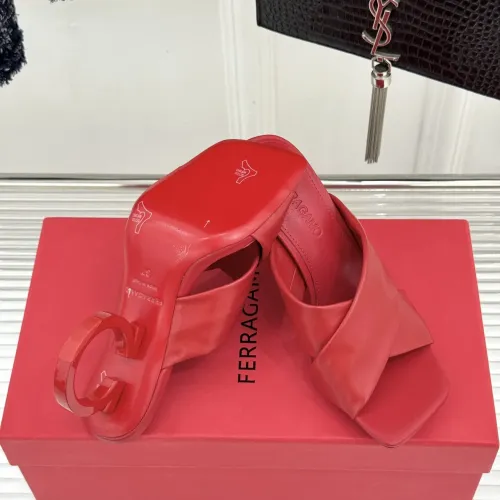 Cheap Salvatore Ferragamo Slippers For Women #1431948 Replica Wholesale [$108.00 USD] [ITEM#1431948] on Replica Salvatore Ferragamo Slippers