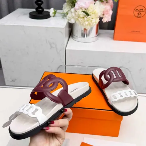 Cheap Hermes Slippers For Women #1431950 Replica Wholesale [$96.00 USD] [ITEM#1431950] on Replica Hermes Slippers