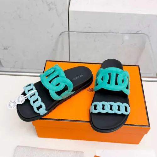 Cheap Hermes Slippers For Women #1431951 Replica Wholesale [$96.00 USD] [ITEM#1431951] on Replica Hermes Slippers