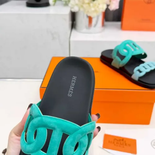 Cheap Hermes Slippers For Women #1431951 Replica Wholesale [$96.00 USD] [ITEM#1431951] on Replica Hermes Slippers