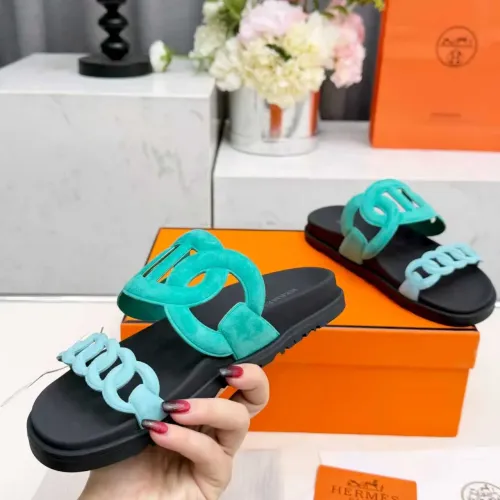 Cheap Hermes Slippers For Women #1431951 Replica Wholesale [$96.00 USD] [ITEM#1431951] on Replica Hermes Slippers