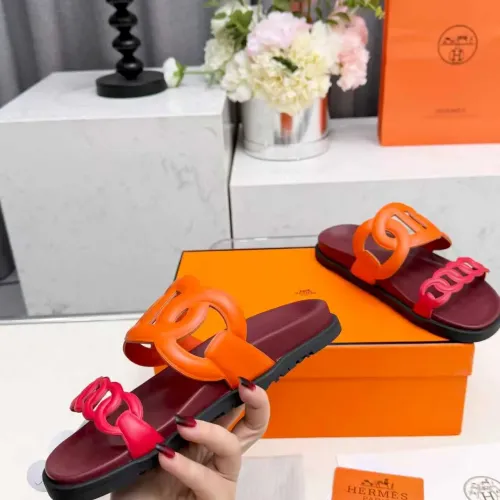 Cheap Hermes Slippers For Women #1431952 Replica Wholesale [$96.00 USD] [ITEM#1431952] on Replica Hermes Slippers