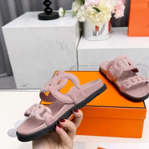 Cheap Hermes Slippers For Women #1431955 Replica Wholesale [$96.00 USD] [ITEM#1431955] on Replica Hermes Slippers