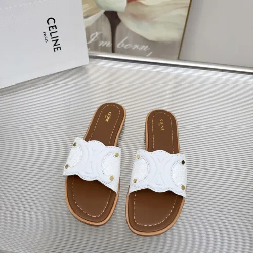 Cheap Celine Slippers For Women #1431957 Replica Wholesale [$85.00 USD] [ITEM#1431957] on Replica Celine Slippers