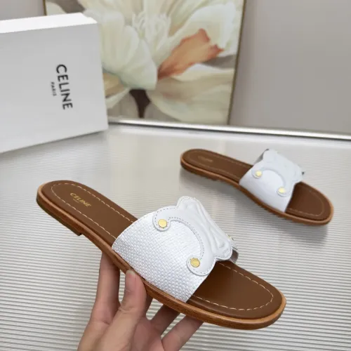Cheap Celine Slippers For Women #1431957 Replica Wholesale [$85.00 USD] [ITEM#1431957] on Replica Celine Slippers