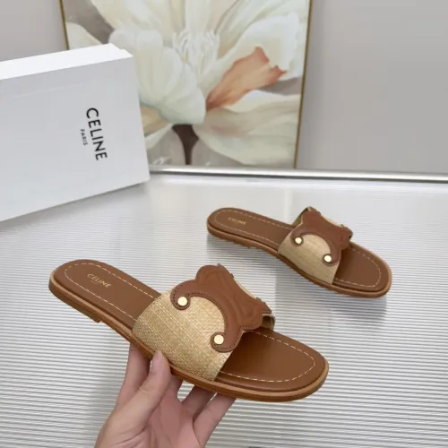Cheap Celine Slippers For Women #1431958 Replica Wholesale [$85.00 USD] [ITEM#1431958] on Replica Celine Slippers