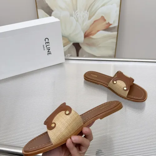 Cheap Celine Slippers For Women #1431958 Replica Wholesale [$85.00 USD] [ITEM#1431958] on Replica Celine Slippers