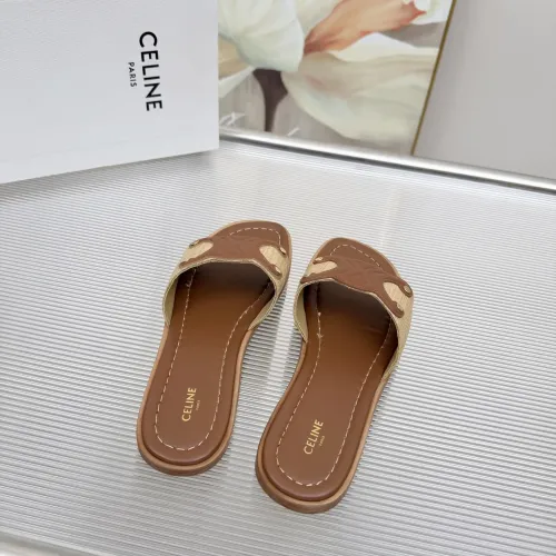 Cheap Celine Slippers For Women #1431958 Replica Wholesale [$85.00 USD] [ITEM#1431958] on Replica Celine Slippers