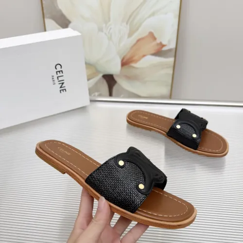 Cheap Celine Slippers For Women #1431959 Replica Wholesale [$85.00 USD] [ITEM#1431959] on Replica Celine Slippers