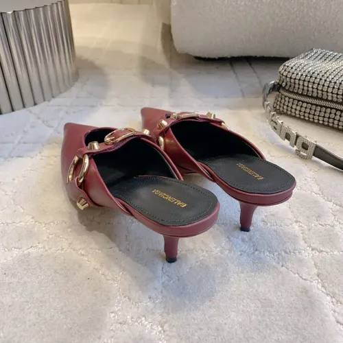 Cheap Balenciaga Slippers For Women #1431970 Replica Wholesale [$108.00 USD] [ITEM#1431970] on Replica Balenciaga Slippers
