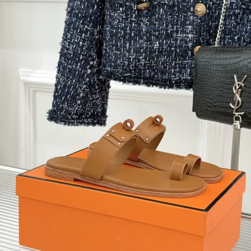 Cheap Hermes Slippers For Women #1431973 Replica Wholesale [$85.00 USD] [ITEM#1431973] on Replica Hermes Slippers