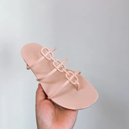 Cheap Hermes Slippers For Women #1431980 Replica Wholesale [$48.00 USD] [ITEM#1431980] on Replica Hermes Slippers