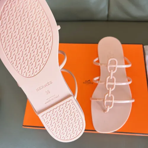 Cheap Hermes Slippers For Women #1431980 Replica Wholesale [$48.00 USD] [ITEM#1431980] on Replica Hermes Slippers