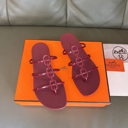 Cheap Hermes Slippers For Women #1431981 Replica Wholesale [$48.00 USD] [ITEM#1431981] on Replica Hermes Slippers
