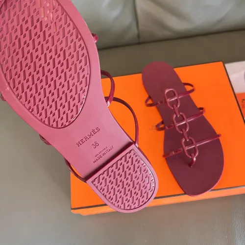 Cheap Hermes Slippers For Women #1431981 Replica Wholesale [$48.00 USD] [ITEM#1431981] on Replica Hermes Slippers