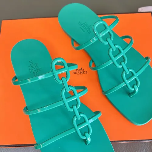 Cheap Hermes Slippers For Women #1431989 Replica Wholesale [$48.00 USD] [ITEM#1431989] on Replica Hermes Slippers