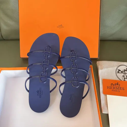 Cheap Hermes Slippers For Women #1431992 Replica Wholesale [$48.00 USD] [ITEM#1431992] on Replica Hermes Slippers