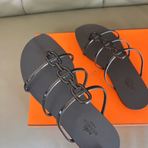 Cheap Hermes Slippers For Women #1431995 Replica Wholesale [$48.00 USD] [ITEM#1431995] on Replica Hermes Slippers