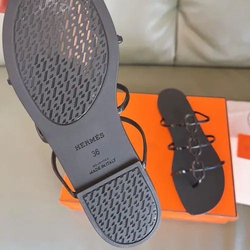 Cheap Hermes Slippers For Women #1431995 Replica Wholesale [$48.00 USD] [ITEM#1431995] on Replica Hermes Slippers