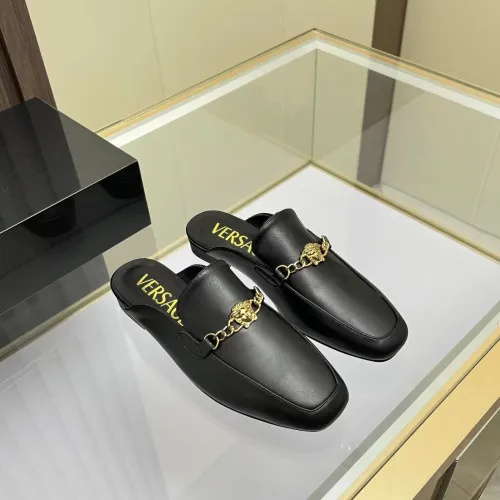 Cheap Versace Slippers For Women #1432018 Replica Wholesale [$80.00 USD] [ITEM#1432018] on Replica Versace Slippers