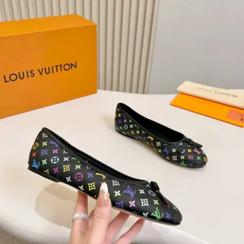 Cheap Louis Vuitton Flat Shoes For Women #1432029 Replica Wholesale [$102.00 USD] [ITEM#1432029] on Replica Louis Vuitton Flat Shoes