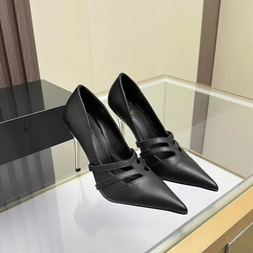 Cheap Balmain High-Heeled Shoes For Women #1432037 Replica Wholesale [$82.00 USD] [ITEM#1432037] on Replica Balmain High-Heeled Shoes