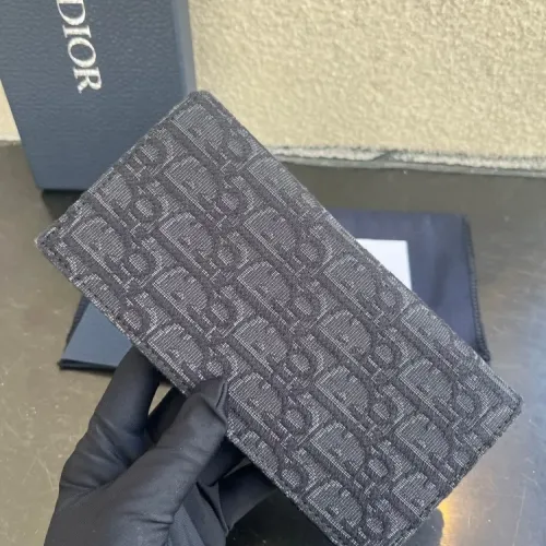 Cheap Christian Dior AAA Man Long Wallets #1432050 Replica Wholesale [$60.00 USD] [ITEM#1432050] on Replica Christian Dior AAA Man Wallets