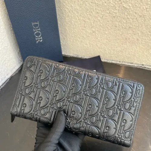 Christian Dior AAA Man Long Wallets #1432056