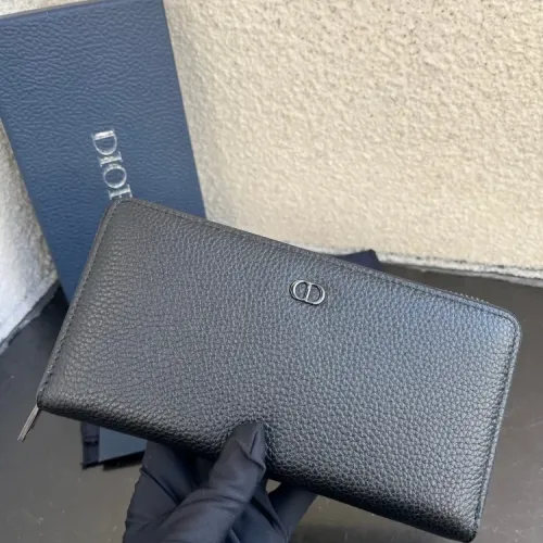 Christian Dior AAA Man Long Wallets #1432057