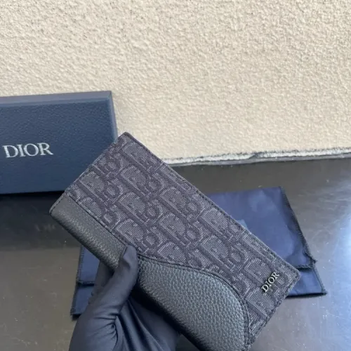 Christian Dior AAA Man Long Wallets #1432081