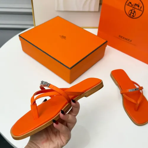 Cheap Hermes Slippers For Women #1432089 Replica Wholesale [$82.00 USD] [ITEM#1432089] on Replica Hermes Slippers
