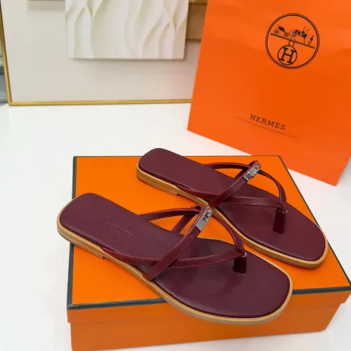 Cheap Hermes Slippers For Women #1432093 Replica Wholesale [$82.00 USD] [ITEM#1432093] on Replica Hermes Slippers
