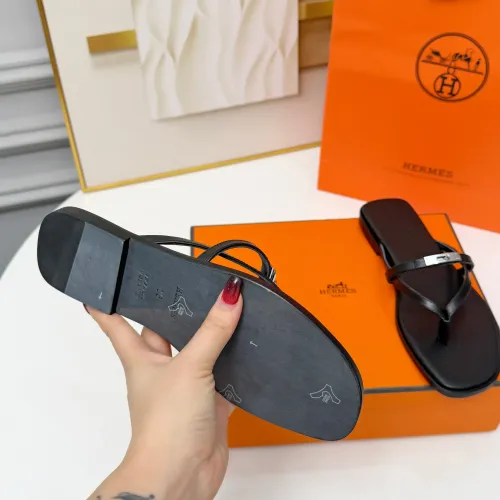Cheap Hermes Slippers For Women #1432096 Replica Wholesale [$82.00 USD] [ITEM#1432096] on Replica Hermes Slippers