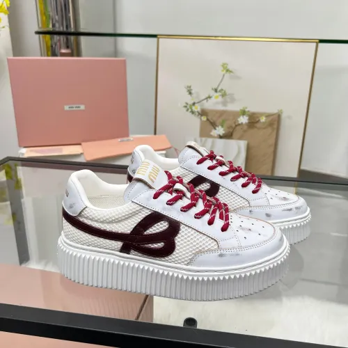 Cheap MIU MIU Casual Shoes For Women #1432111 Replica Wholesale [$88.00 USD] [ITEM#1432111] on Replica MIU MIU Casual Shoes