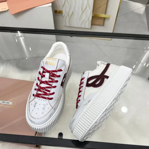 Cheap MIU MIU Casual Shoes For Women #1432111 Replica Wholesale [$88.00 USD] [ITEM#1432111] on Replica MIU MIU Casual Shoes