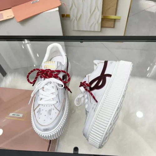 Cheap MIU MIU Casual Shoes For Women #1432112 Replica Wholesale [$88.00 USD] [ITEM#1432112] on Replica MIU MIU Casual Shoes