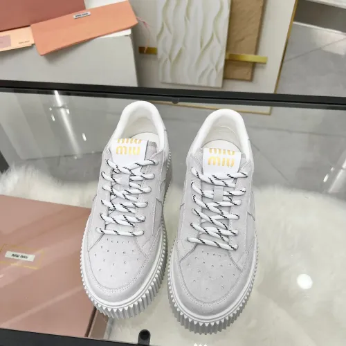 Cheap MIU MIU Casual Shoes For Women #1432113 Replica Wholesale [$88.00 USD] [ITEM#1432113] on Replica MIU MIU Casual Shoes