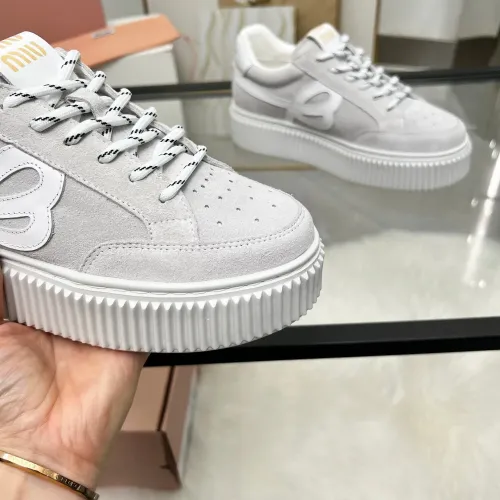 Cheap MIU MIU Casual Shoes For Women #1432113 Replica Wholesale [$88.00 USD] [ITEM#1432113] on Replica MIU MIU Casual Shoes