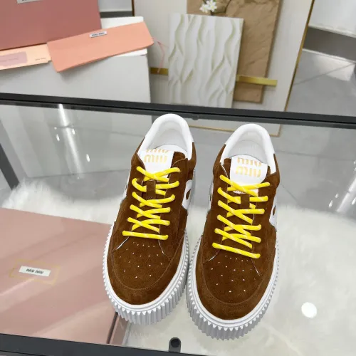 Cheap MIU MIU Casual Shoes For Women #1432114 Replica Wholesale [$88.00 USD] [ITEM#1432114] on Replica MIU MIU Casual Shoes