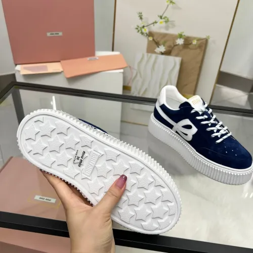 Cheap MIU MIU Casual Shoes For Women #1432115 Replica Wholesale [$88.00 USD] [ITEM#1432115] on Replica MIU MIU Casual Shoes