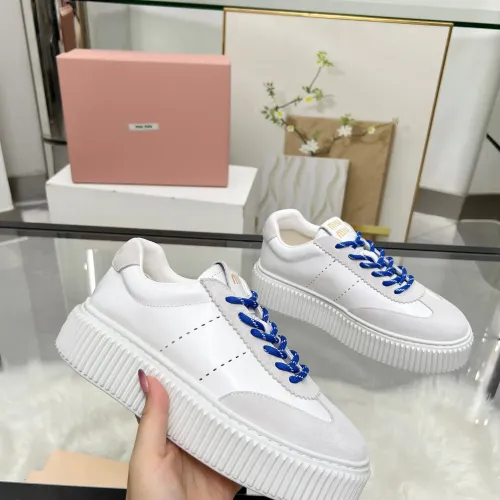 Cheap MIU MIU Casual Shoes For Women #1432116 Replica Wholesale [$88.00 USD] [ITEM#1432116] on Replica MIU MIU Casual Shoes