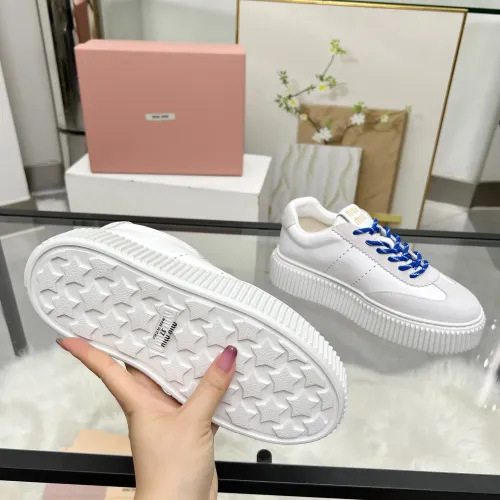 Cheap MIU MIU Casual Shoes For Women #1432116 Replica Wholesale [$88.00 USD] [ITEM#1432116] on Replica MIU MIU Casual Shoes