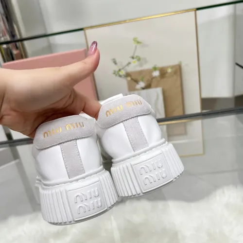 Cheap MIU MIU Casual Shoes For Women #1432116 Replica Wholesale [$88.00 USD] [ITEM#1432116] on Replica MIU MIU Casual Shoes