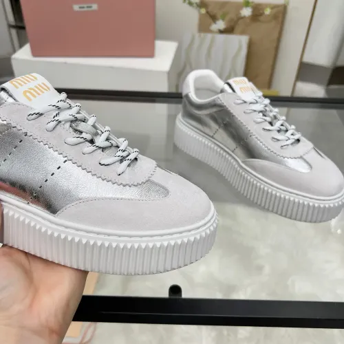 Cheap MIU MIU Casual Shoes For Women #1432118 Replica Wholesale [$88.00 USD] [ITEM#1432118] on Replica MIU MIU Casual Shoes