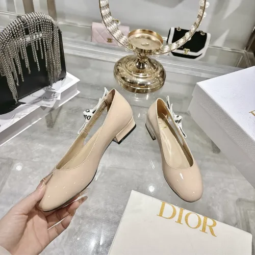 Cheap Christian Dior Flat Shoes For Women #1432122 Replica Wholesale [$92.00 USD] [ITEM#1432122] on Replica Christian Dior Flat Shoes