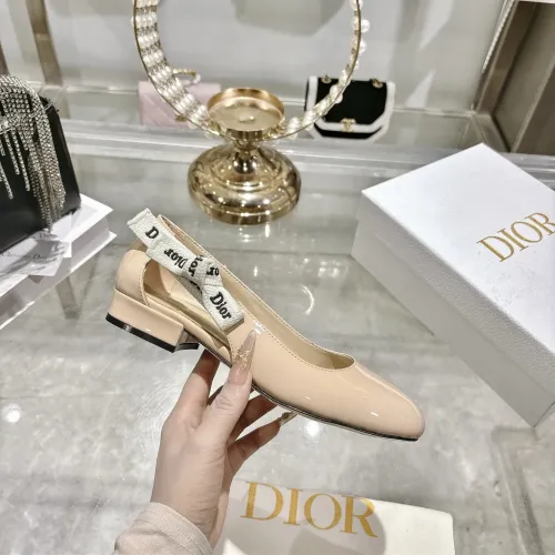 Cheap Christian Dior Flat Shoes For Women #1432122 Replica Wholesale [$92.00 USD] [ITEM#1432122] on Replica Christian Dior Flat Shoes