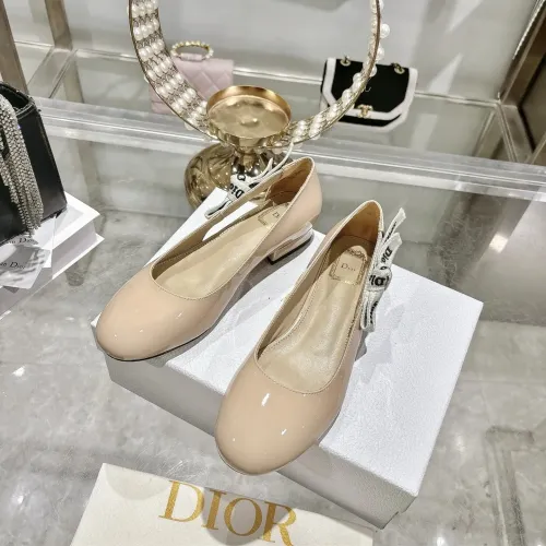 Cheap Christian Dior Flat Shoes For Women #1432122 Replica Wholesale [$92.00 USD] [ITEM#1432122] on Replica Christian Dior Flat Shoes